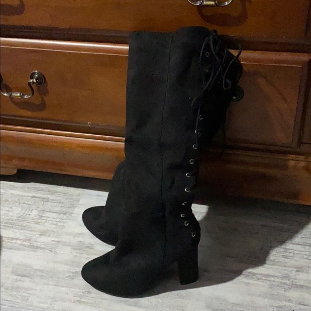 Lace up boots